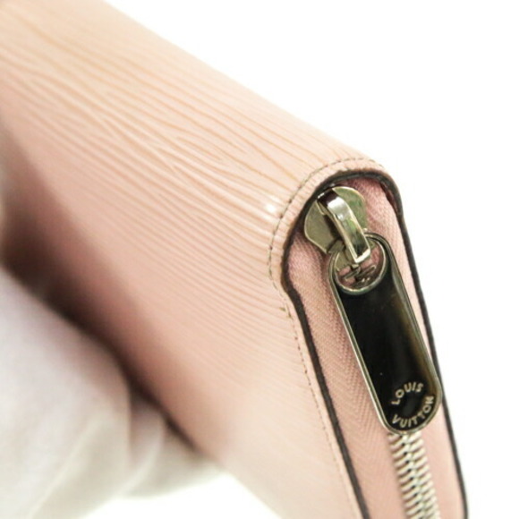 Louis Vuitton Zippy Wallet Epi Leather Long Enamel Rose Ballerine Pink - Picture 7 of 12